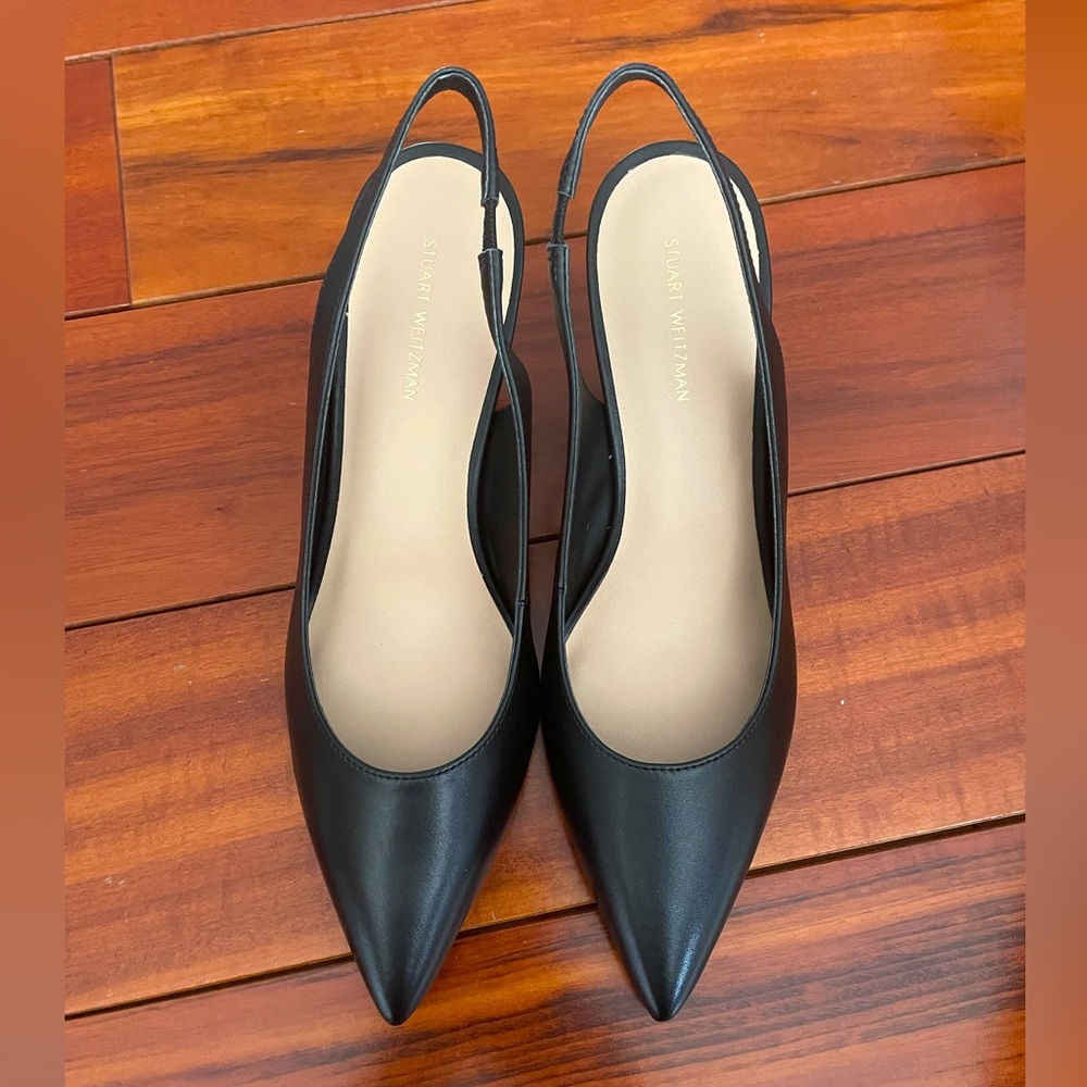 Stuart Weitzman Slingback pointed heels